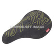 Odyssey Big-Stitch Fat Saddle BMX Pivotal Denim/Yellow Fat