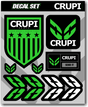 Crupi Parts Sticker Crupi Sticker Pack