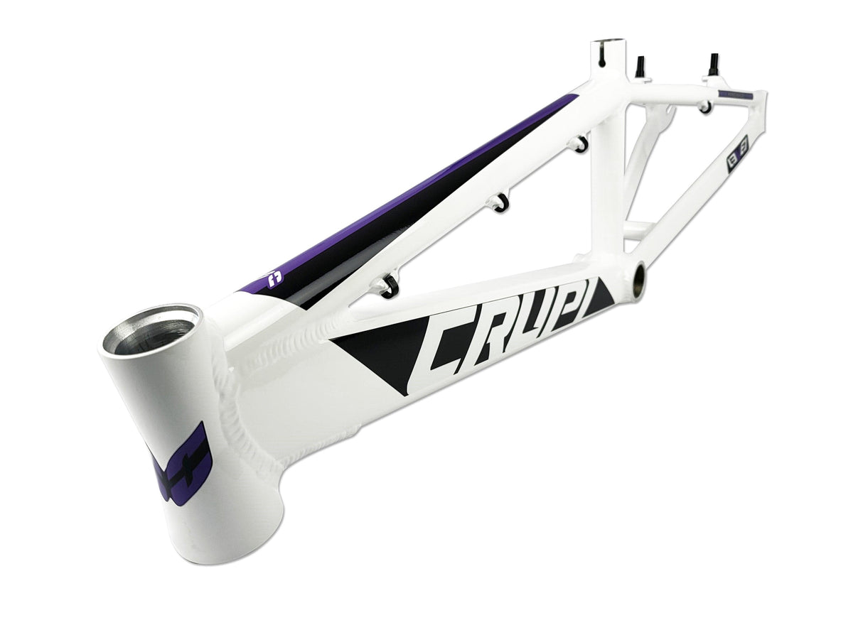 Crupi Parts Frames White / Black w/some Purple Crupi OS20 Pro 3X Race Frame
