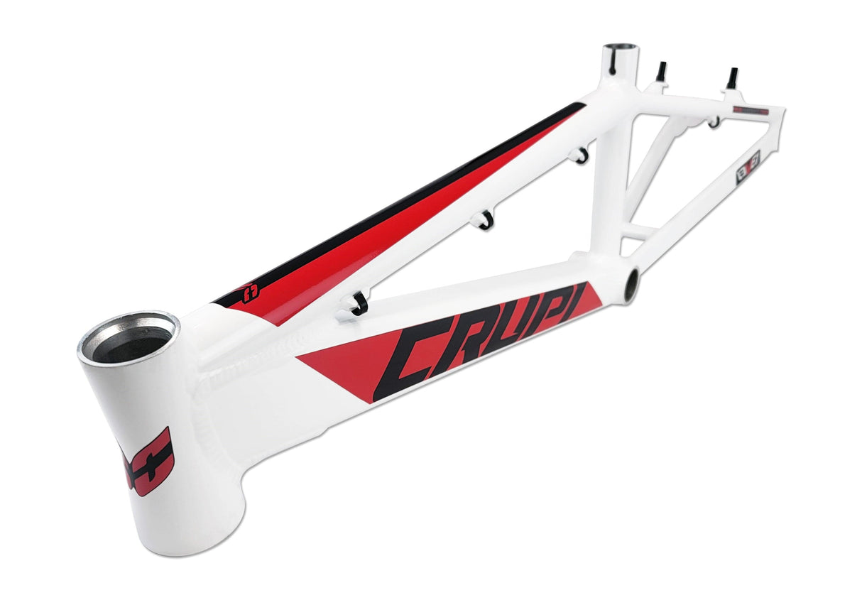 Crupi Parts Frames White / Red w/some Black Crupi OS20 Pro 3X Race Frame