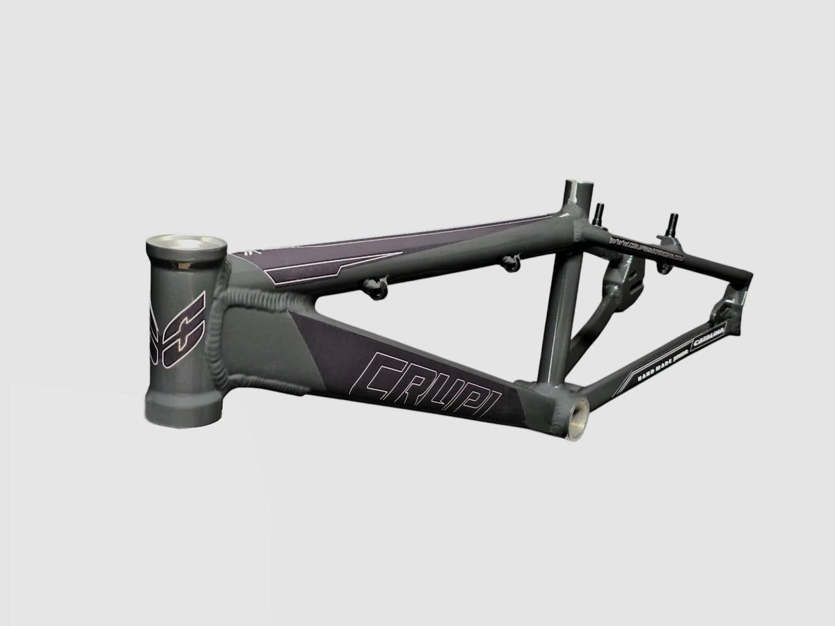 Crupi Parts Frames Charcoal / with All Black decals Crupi Catalina 2.0 Junior Race Frame