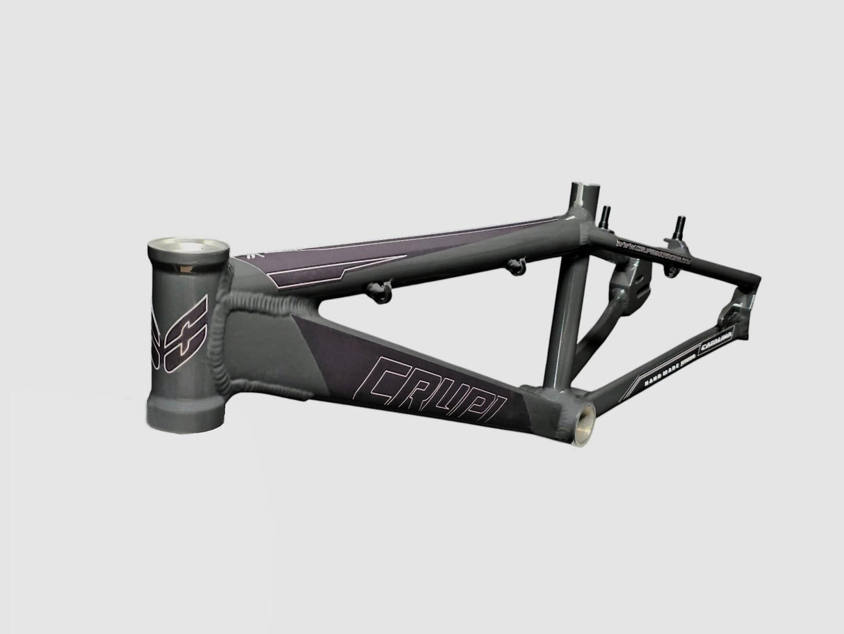 Crupi Parts Frames Charcoal / with All Black decals Crupi Catalina 2.0 Junior Race Frame