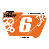 2026 Tangent Mini Window Number Plate Decals