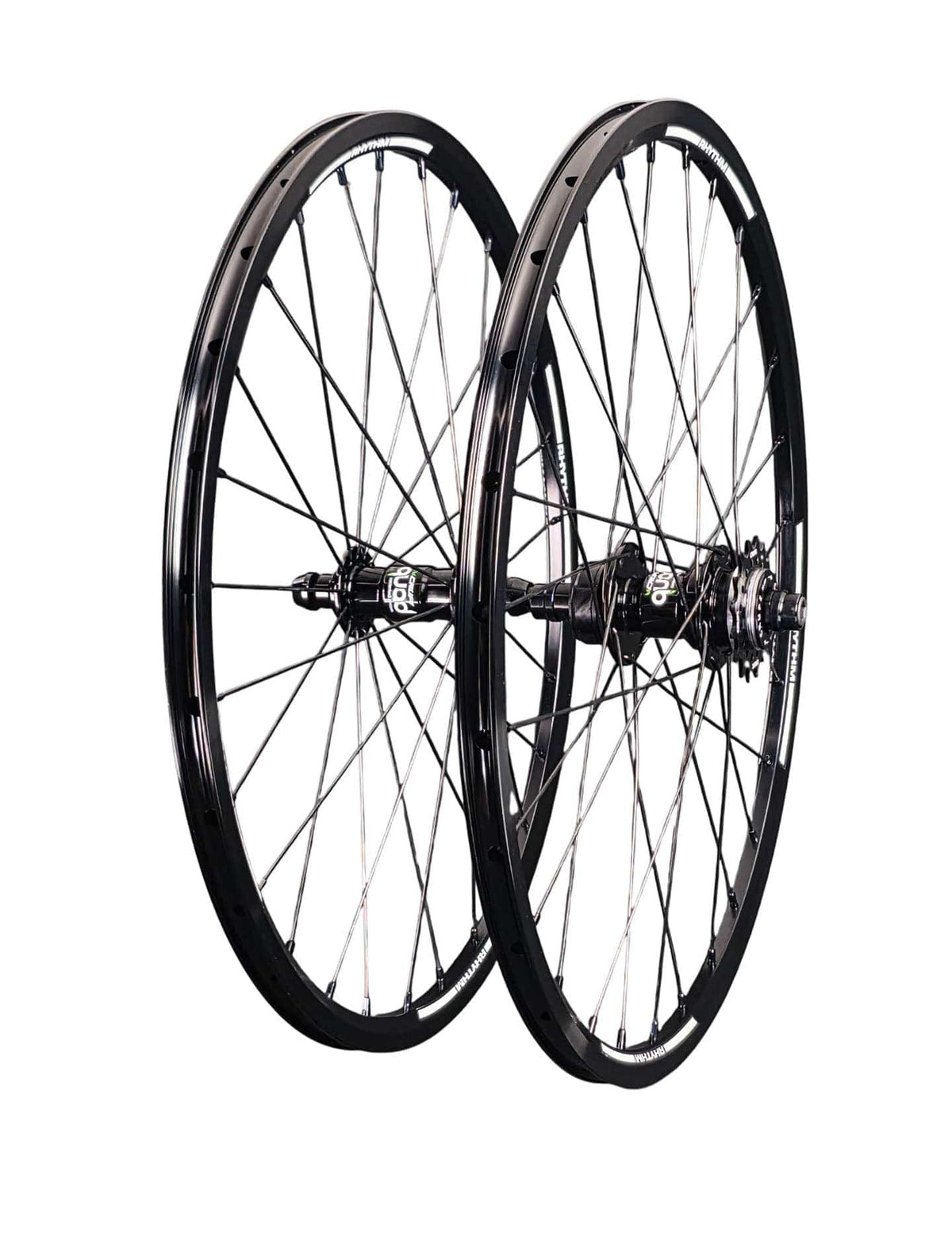 Crupi Parts Wheels 20 x 1-1/8" 28H / Black Crupi 20 x 1-1/8 28H CenterLock Wheelset