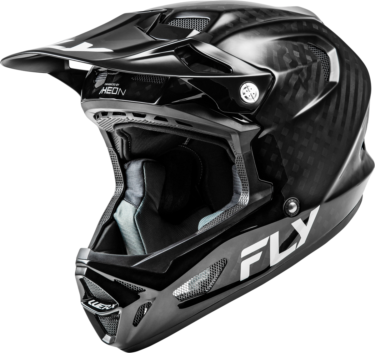 Fly Racing Werx-R Carbon Youth Helmet 2026 Black Carbon