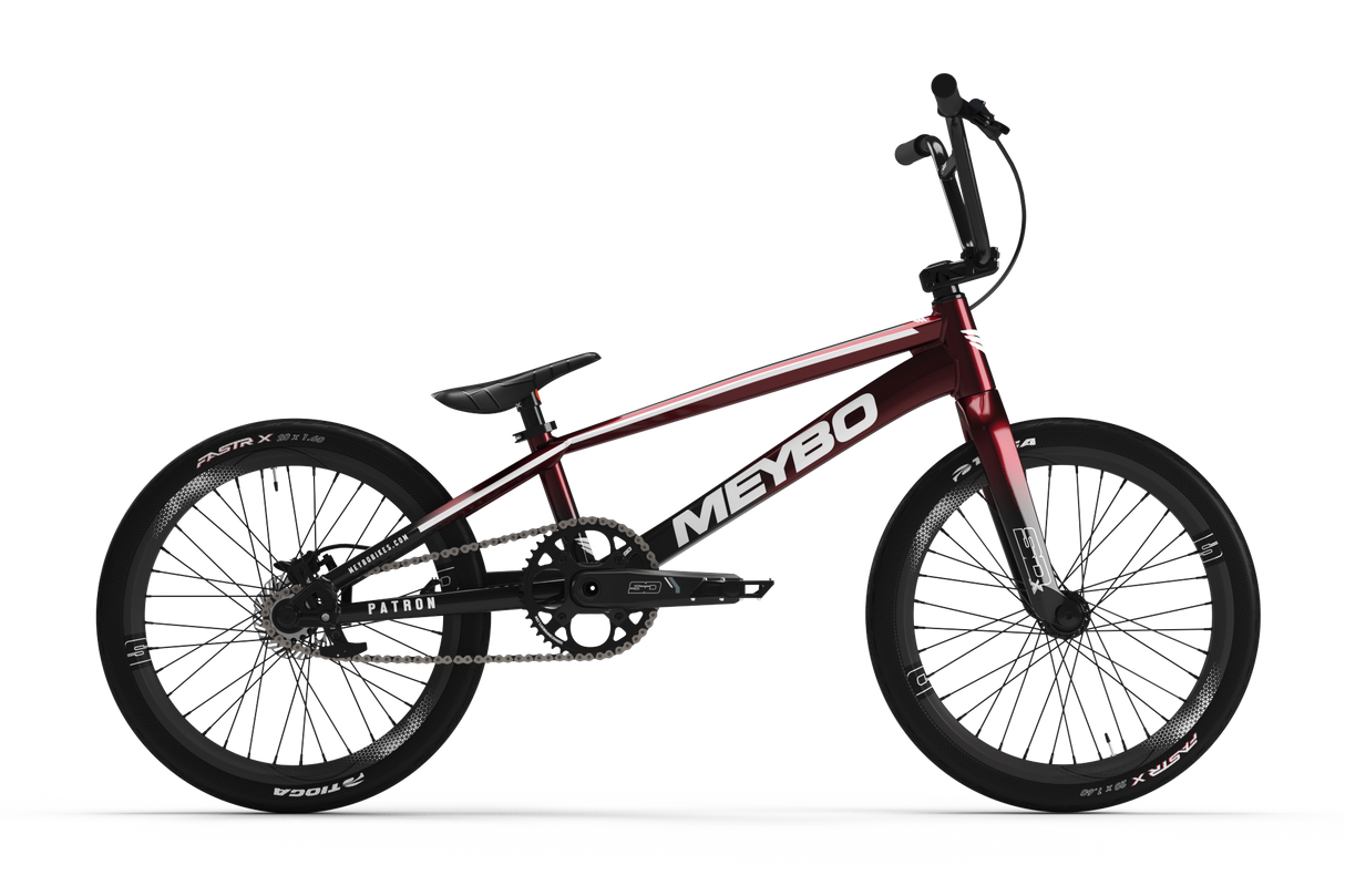 Meybo Patron BMX Race Bike-Red/Black/White-Pro 22