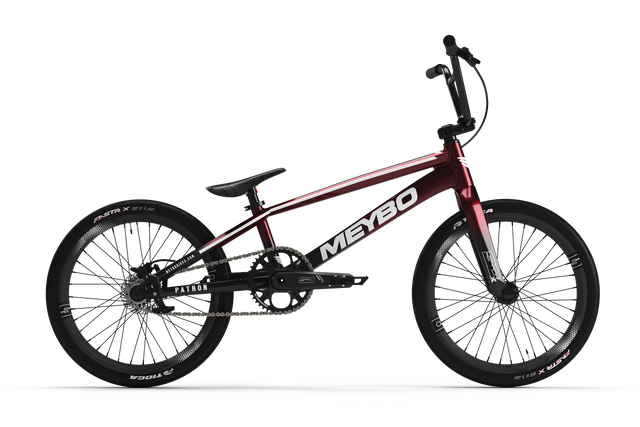 Meybo Patron BMX Race Bike-Red/Black/White-Pro 22