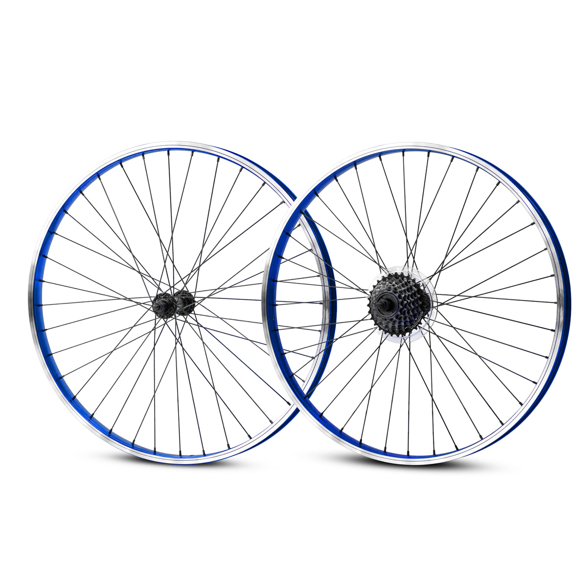 26"x32mm 7s Wheelset - Multi Color