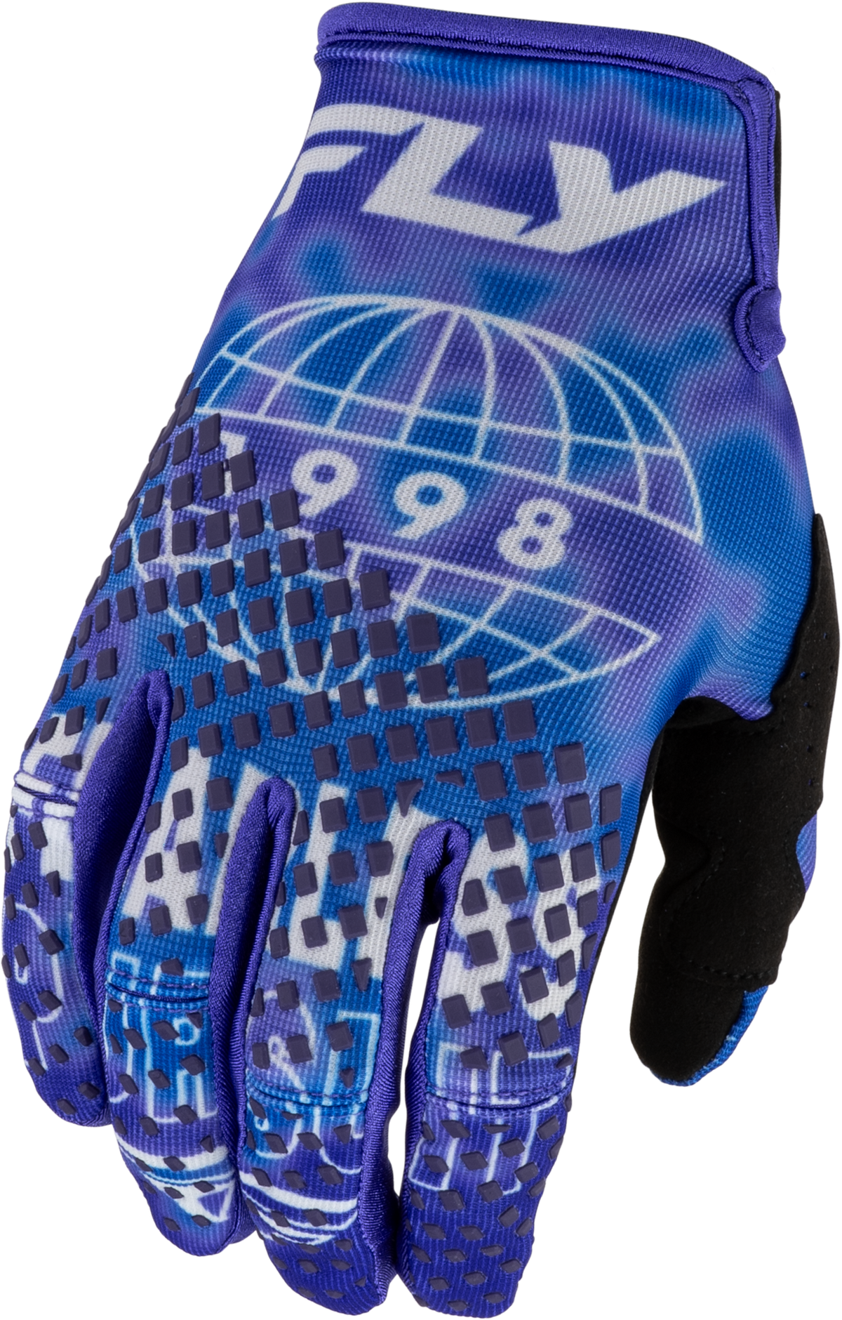 Fly Racing Kinetic Blur Gloves 2027 Blue/Navy
