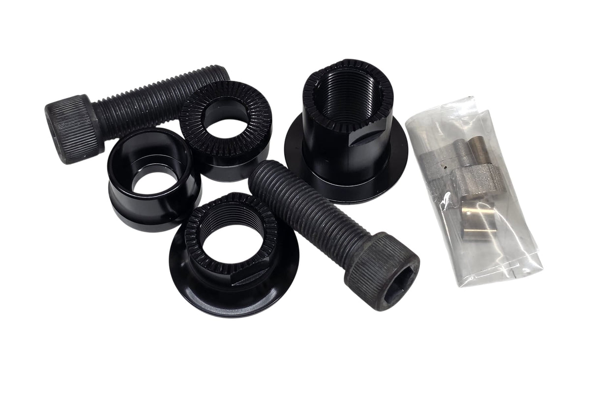 Crupi Quad 28H & 36H Rear CenterLock Hub Rebuild Kit Black