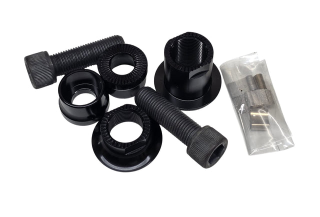Crupi Quad 28H & 36H Rear CenterLock Hub Rebuild Kit Black