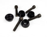 Crupi Parts Widgets Fits Quad Mini/Expt 28H Hubs / Black Crupi Quad Hub Volcano Kits