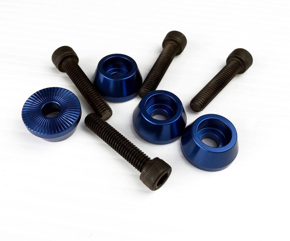 Crupi Parts Widgets Fits Quad Mini/Expt 28H Hubs / Blue Crupi Quad Hub Volcano Kits