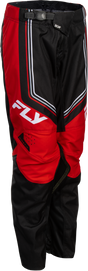 Fly Racing Youth Kinetic DBK Pants 2027 Black/Red/White