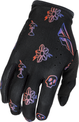 Fly Racing Youth Lite Outline Gloves 2026 Black/Red/Purple