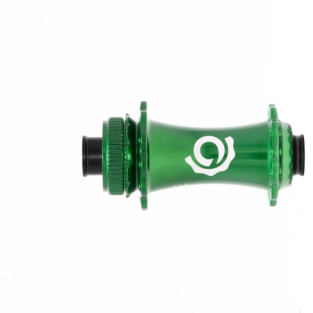 Industry Nine Solix G Classic Front Disc Hub Front 28H 12mm TA 100mm Green