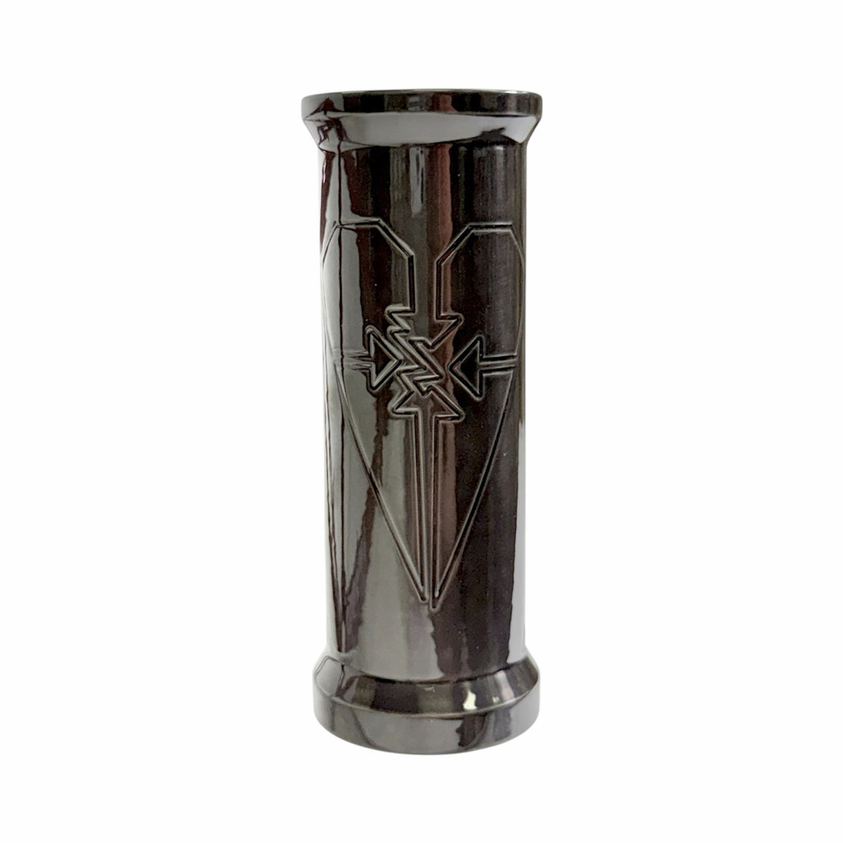 Color:TRANS SMOKE BLACK, Size:21"