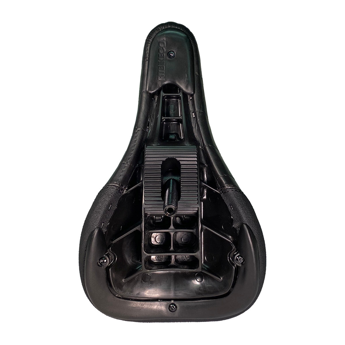 Color:Quilted Black Synthetic Leather