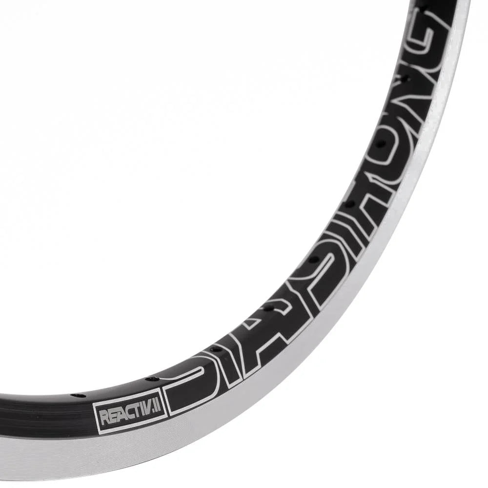 Ss Strong Rim Logo Stay Strong Reactiv 2 Race Rim Rear 36h - Black – Time 2 Shine