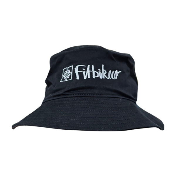 Fit Embroidered Bucket Black
