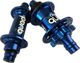 Crupi Parts Hubs 36H Pro Disc w/10mm Front / Blue Crupi Quad 28H & 36H Disc Hubsets