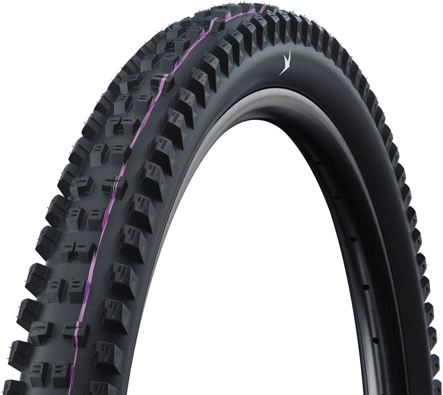 Schwalbe Tacky Chan Tire - 29 x 2.40 Tubeless Folding BLK Pro Gravity Ultra Soft E-50