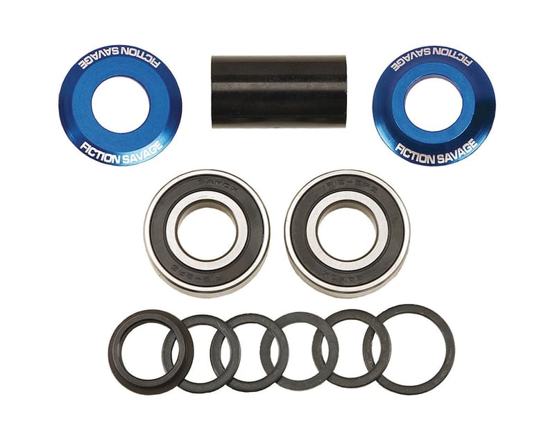 Fiction Savage Mid Bottom Bracket (Blue) (19mm)