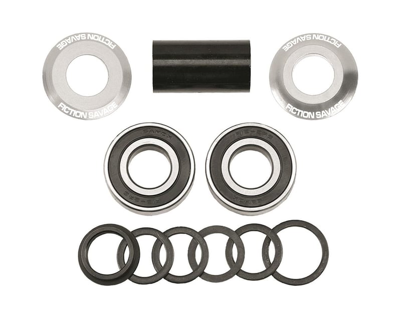 Fiction Savage Mid Bottom Bracket (Polished) (22mm)