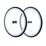 700c Wheelset - White