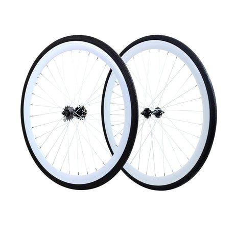 700c Wheelset - White