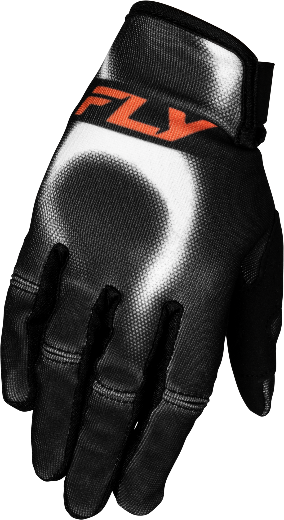 Fly Racing Youth Kinetic Torch Gloves 2027 Black/White/Orange