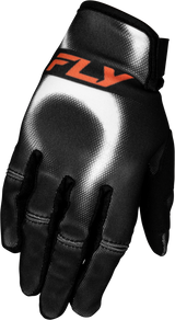 Fly Racing Youth Kinetic Torch Gloves 2027 Black/White/Orange