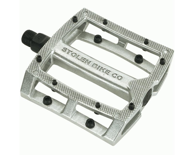 Stolen Throttle Unsealed Pedals (Silver) (9/16")
