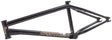 Sunday Darkwave BMX Frame - 20.75" TT Matte Black/Gold Decal
