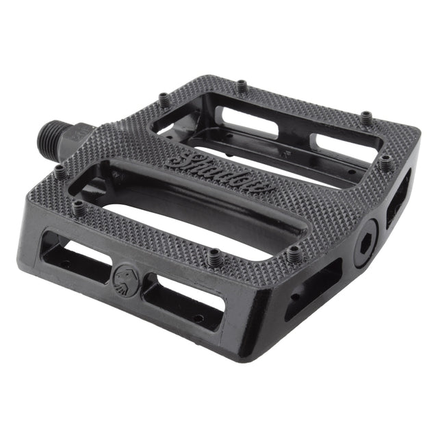 The shadow conspiracy Metal Pedal Sealed 9/16` Sealed Black Extra Pins Alloy 105x100mm
