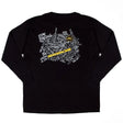 Stay Strong Scribble Long Sleeve Youth T-Shirt - Black