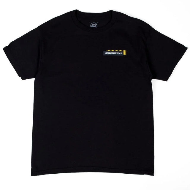 Stay Strong Block Youth T-Shirt - Black