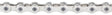 KMC e1 Chain - Single Speed 3/32" 110 Links Silver