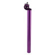 Black ops Alloy Anodized Seatpost  25.4mm 350mm Purple Alloy 25mm