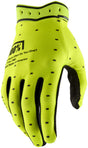 100% Ridefit Gloves - Fluo Yellow X-Large