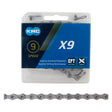 KMC X9 EPT Chain - 9-Speed 116 Links Gray