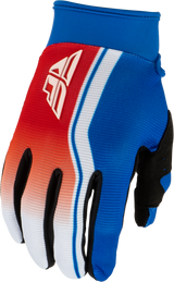 Fly Racing Youth F-16 Raze Gloves 2027 Red/White/Blue