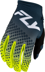 Fly Racing Kinetic Fade Gloves 2027 Navy/Hi-Vis/White