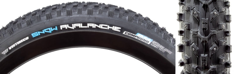 Vee tire & rubber Snow Avalanche 240 Stud 26x4.0 Studded Tire