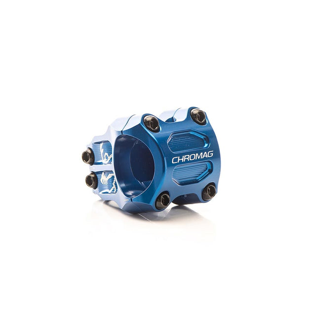 Chromag Riza Stem Diameter: 35mm Length: 45mm Steerer: 1-1/8'' 0° Blue