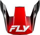 Fly Racing Rayce Repeat Visor 2026 Black/Red