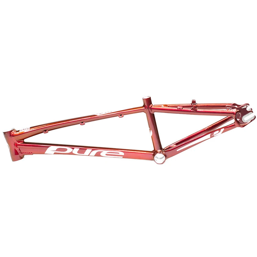Pure V7 Alloy BMX Race Frame - Candy Red