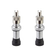 Alienation Tubeless Alloy Schrader Valves Tubeless Schrader Valve 32mm 1 Pair 6g Silver <22mm