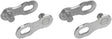 KMC MissingLink-12 Connector - 12-Speed Silver 2 Pairs/Card