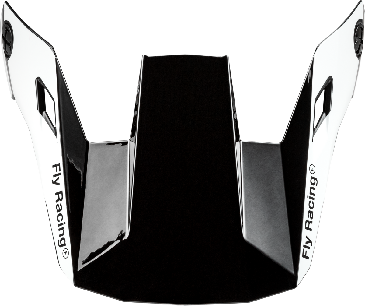Fly Racing Youth Rayce Helmet Visor 2024 Black/White/Grey